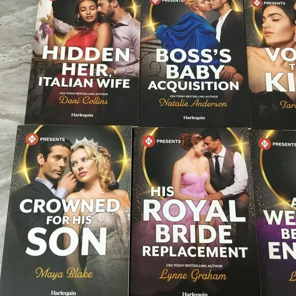 Harlequin Presents Romance Novels Lot Of 10 Mixed Authors Paperback Books 2025 - Picture 3 of 11